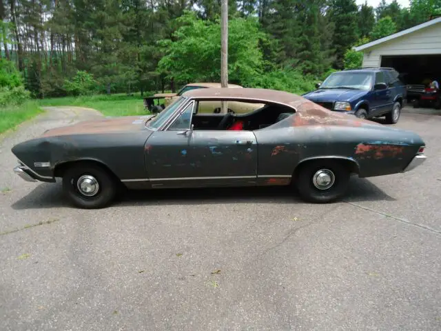 1968 68 69 70 71 72 chevrolet chevelle ss 396 l34 l78 4 speed 3.55 posi #s match