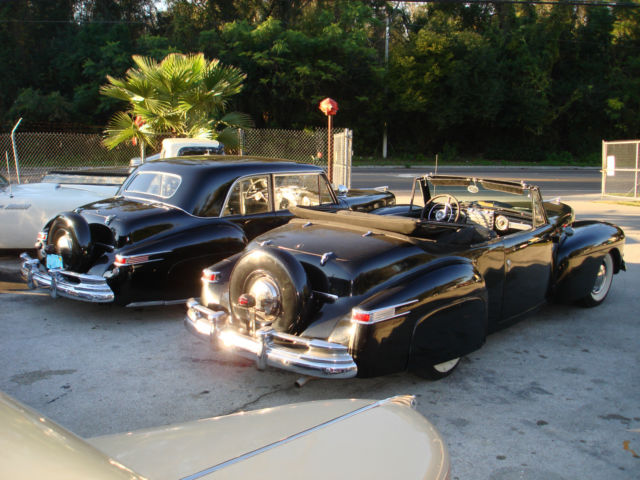 1948 lincoln continental convertible 2 door sedan "pair" or seperate