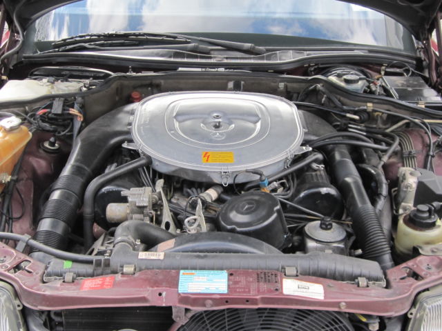 1989 mercedes-benz 560 sel tri y headers, amg style wheels, euro headlights