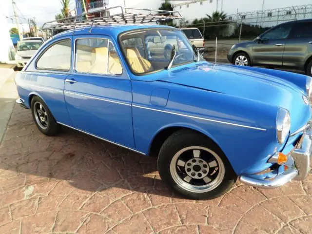 1969 vw type iii, fastback california beach cruiser