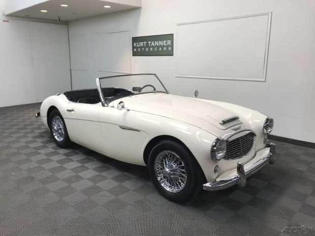 1961 austin healey 3000 mk 1 bt-7 roadster. nice older restoration. great driver