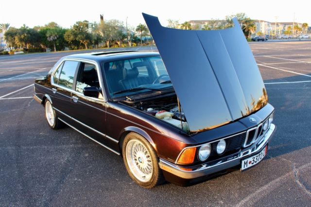 unique 1985 bmw e23 735i auto clean title oem plus