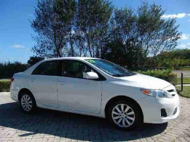 2012 toyota corolla le in coconut creek, fl