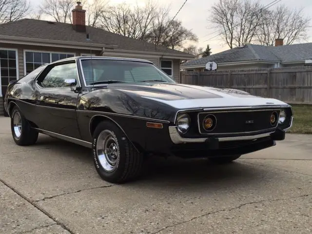 amc 1974 amx, very clean,black,360,automatic