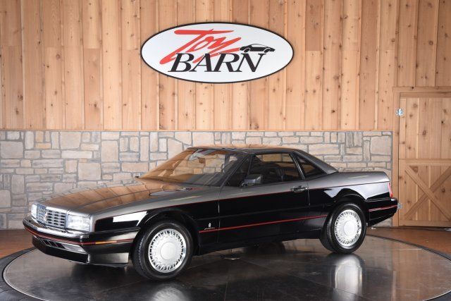 1989 cadillac allante' charcoal/black 2dr coupe convertible 8 cylinder engine 4