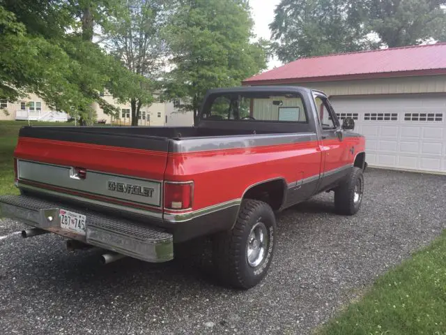 1987 chevy k10 only 62 k orig miles silverado rust free must see! a/c