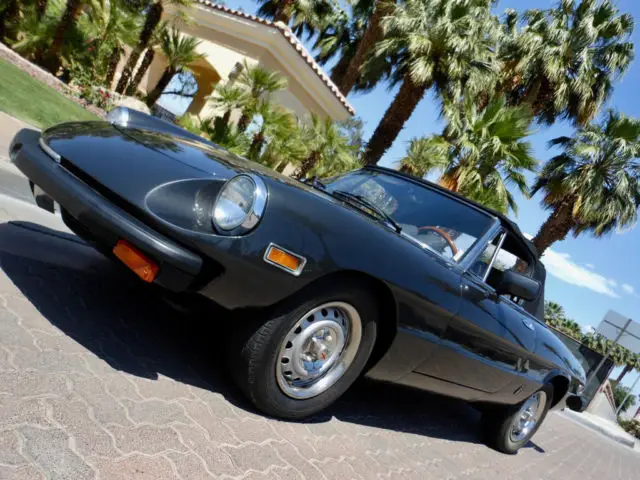 1982 alfa romeo veloce spider rare factory ac low miles selling no reserve