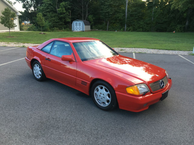 1990 mercedes benz 300sl roadster with 42k miles!