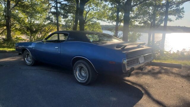 1972 dodge charger se coupe blue rwd automatic special edition
