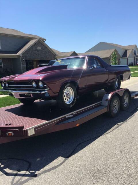 1969 chevy el camino pro street tubbed drag car