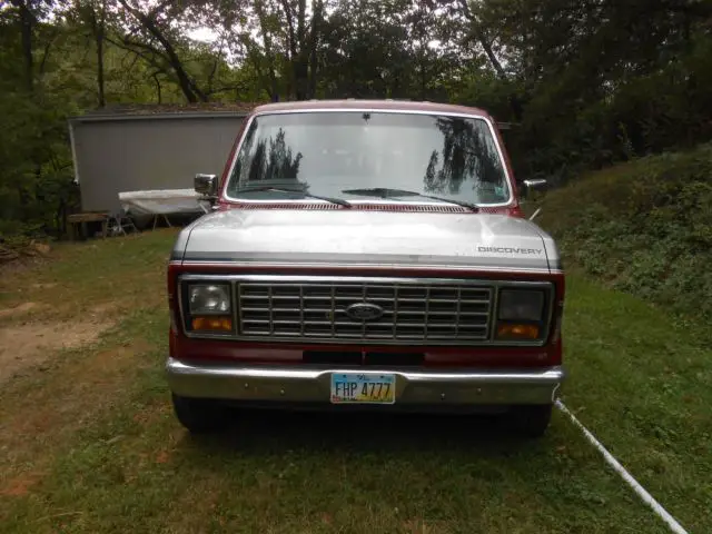 1991 ford e-serie custom conversion van 5.8 l 351 v8 h code mileage 11045