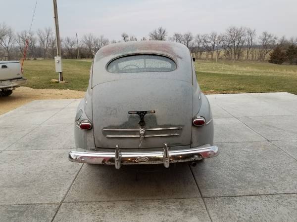 1946 ford super deluxe, 4 door sedan - all original/all steel!!!