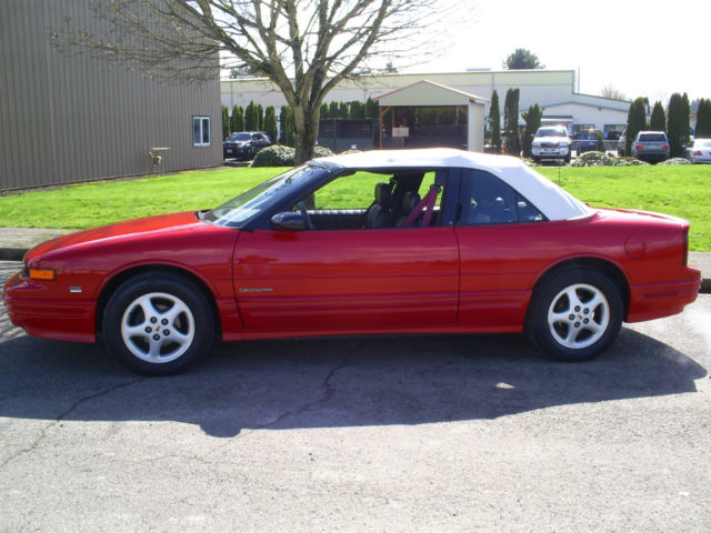 1993 oldsmobile cutlass supreme convertible 3.4 v6 / auto