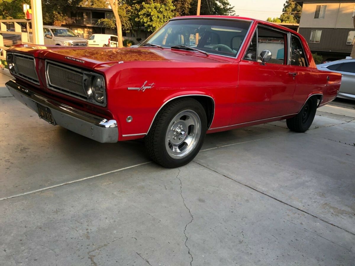 1968 plymouth valiant signet 2 door post california car