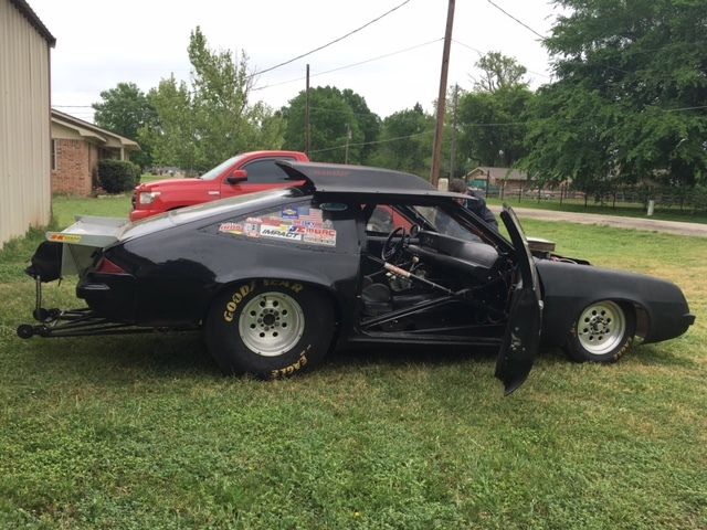 1976 monza drag car 540 bbc