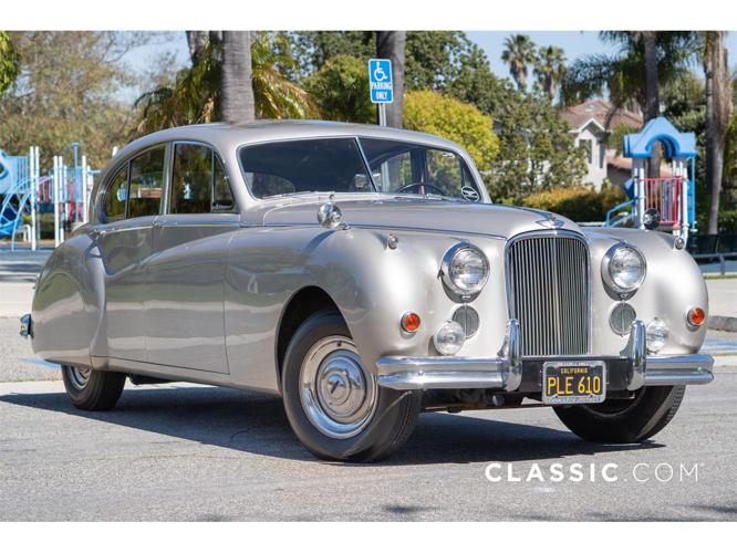 1956 jaguar mark vii in huntington beach, california