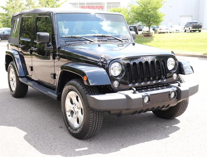 used 2015 jeep wrangler 4wd unlimited sahara nashville, tn 37228 for sale in nashville, tennessee