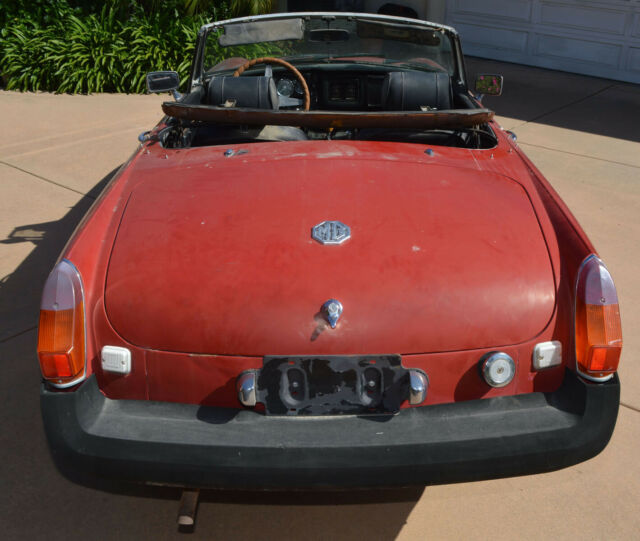 1975 mg mgb convertible project car complete