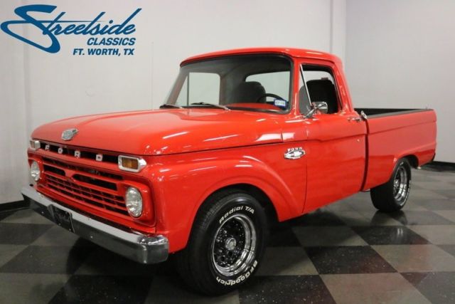 1966 ford f-100 79858 miles red pickup truck 351 m 3 speed manual