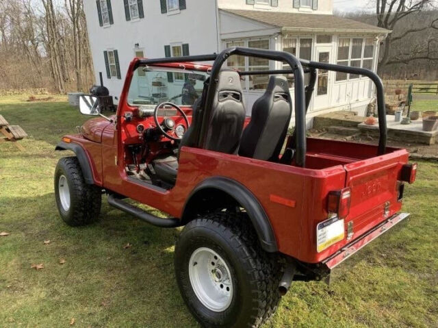 1985 jeep cj-7 4x4 rebuilt 4.2l i6 rebuikt manual trans, 4wd lots of new parts