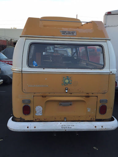 1971 volkswagon adventure wagon / westy pop top bus