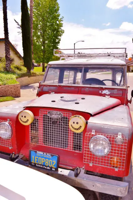 awesome vehicle!! 1969 land rover series iia 88" wheel base 4wd