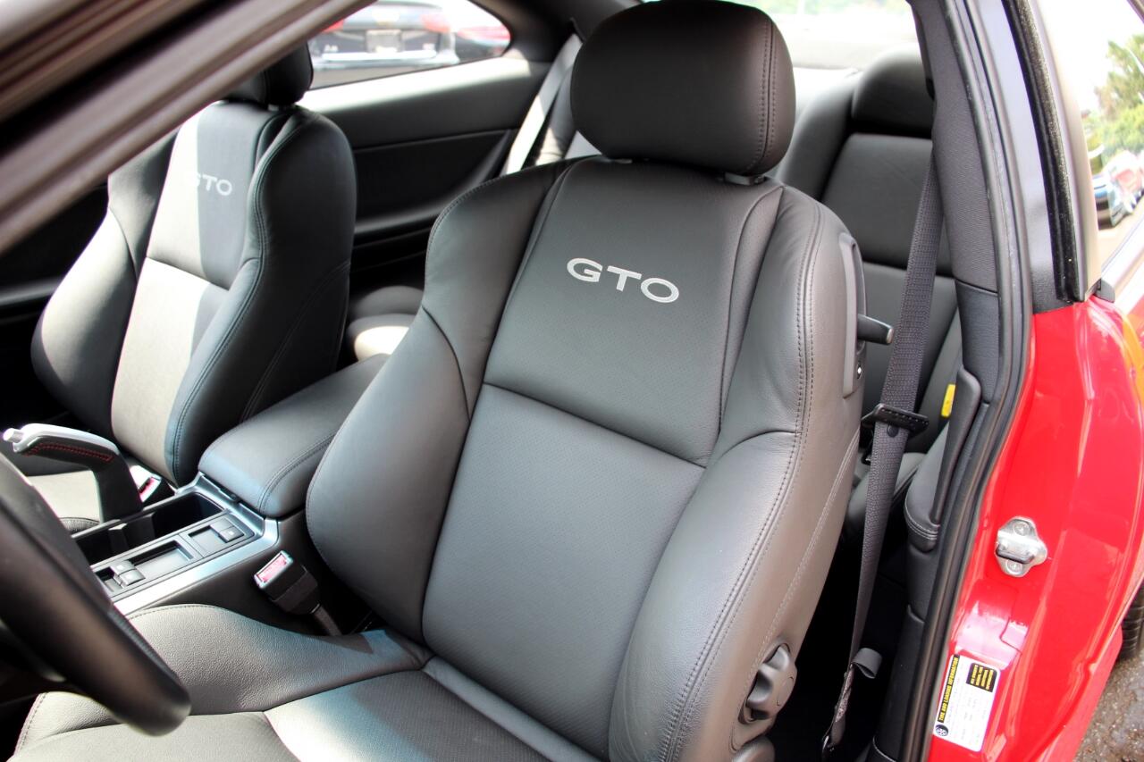 2005 pontiac gto 6-speed