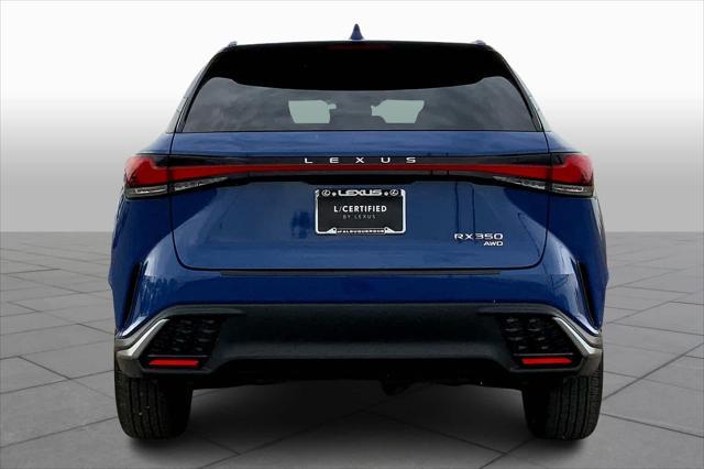 2024 lexus rx 350 f sport handling