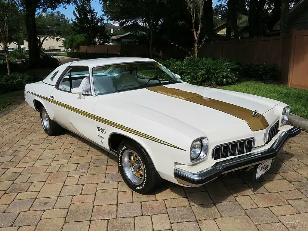 real deal 73' hurst/olds w-30 455 numbers matching coupe buckets swivels