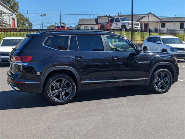 2021 volkswagen atlas 3.6 se w/ technology r-line