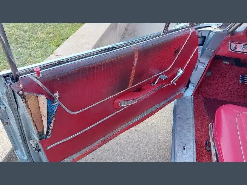 1964 ford galaxie automatic rwd convertible leather interior holley carb