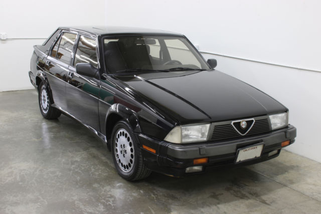 1988 alfa romeo milano verde 3.0, original one owner car,full records,no reserve
