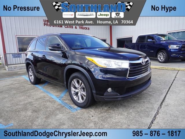 2014 toyota highlander xle