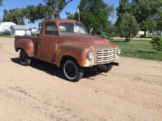 1950 studebaker, 1/2 ton shortbox pickup truck...use your choice of drivetrain!!