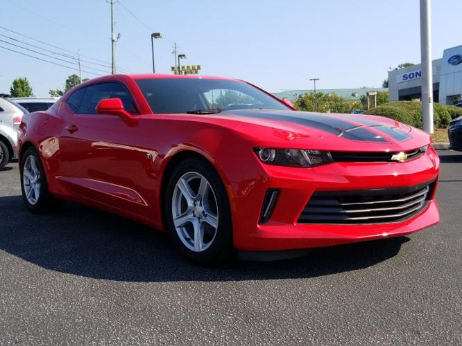 used 2016 chevrolet camaro lt coupe auburn, al 36832 for sale in auburn, alabama