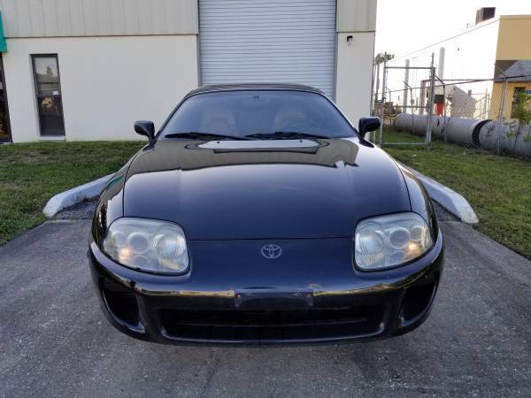 1994 toyota supra mkiv twin turbo original low miles rare wingless clean carfax