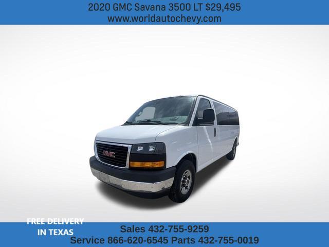 2020 gmc savana 3500 rwd 3500 extended wheelbase lt