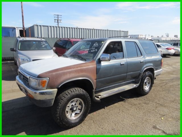 c 1993 toyota 4runner sr5 v6 used 3l v6 manual suv no reserve