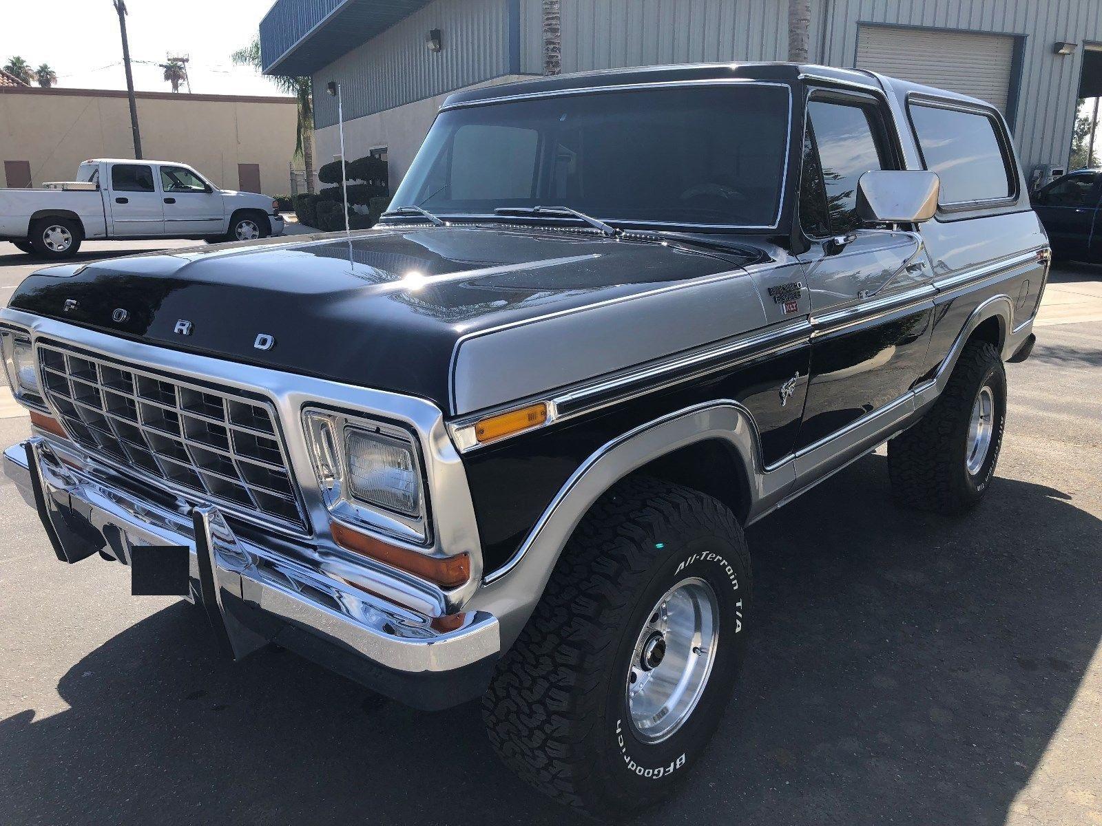 1978 ford bronco xlt low mileage ranger xly trim package