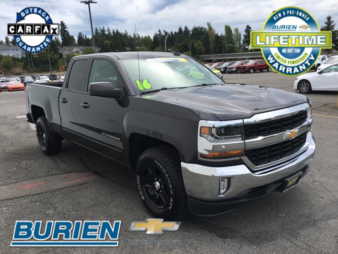 used 2016 chevrolet silverado 1500 4x4 double cab lt burien, wa 98168 for sale in seattle, washington