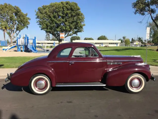 1940 buick special business coupe