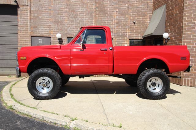1970 chevrolet k20 pickup 4x4 fully restored ps pb