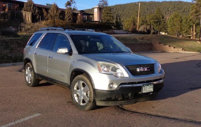 gmc 2008 silver acadia in woodland park, co