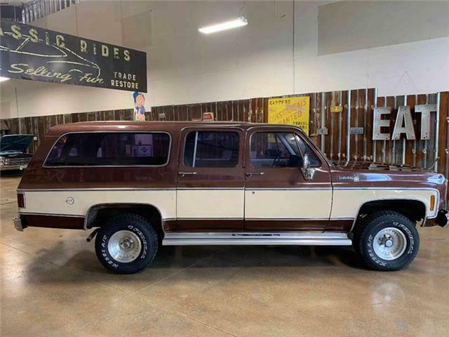 1978 chevrolet suburban, brown with 2,025 miles available now!