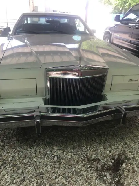 1978 lincoln mark v coupe white rwd automatic mark v