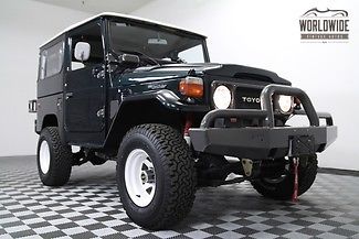 1981 toyota fj40 land cruiser $55k build. frame off restored. ac!