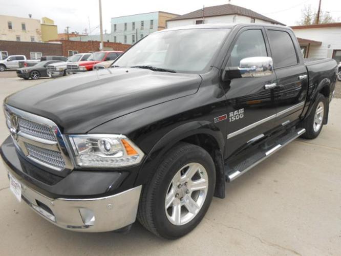 2015 ram ram pickup 1500 laramie limited 4x4 laramie limited 4dr crew cab 5.5 ft. sb pickup for sale in cut bank, montana