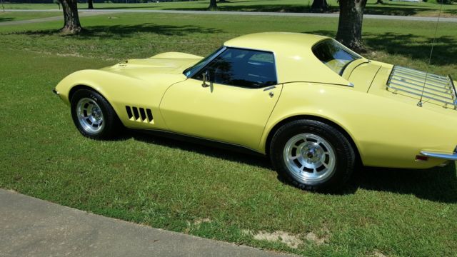1968 corvette stingray 427 matching numbers 2 tops documented