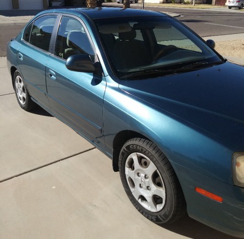 2001 hyundai elantra in arizona by owner
