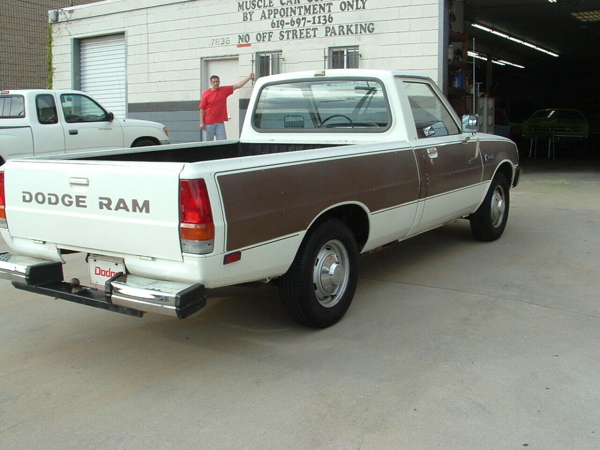 no1985 dodge ram 50 royal pick up truck 2.6 4 speed automatic 74 k miles